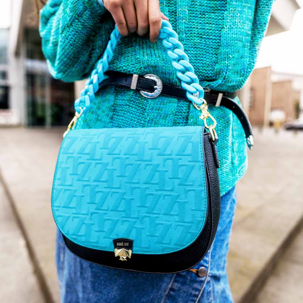 Wechselklappe - Mono Myrta - tuerkis