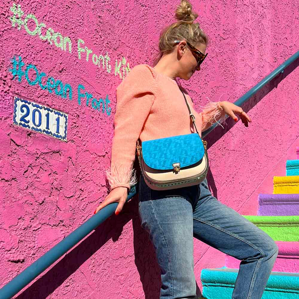 Wechselklappe - Mono Myrta - tuerkis