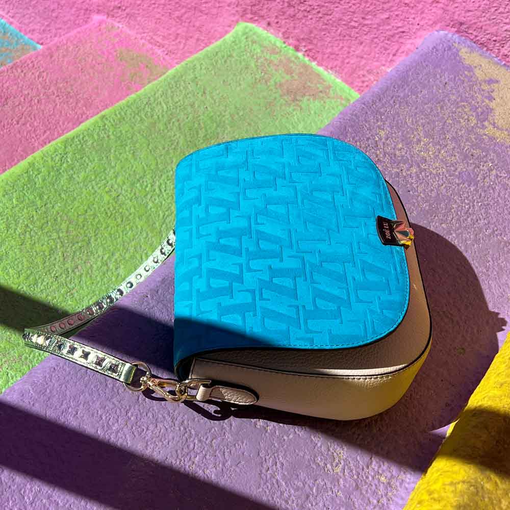 Wechselklappe - Mono Myrta - tuerkis